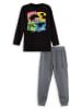 Denokids 2tlg. Outfit in Schwarz/ Grau