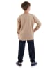 Denokids 2tlg. Outfit in Beige/ Dunkelblau