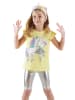 Denokids 2tlg. Outfit in Gelb/ Silber