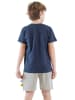 Denokids 2tlg. Outfit in Dunkelblau/ Grau