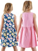 Denokids 2er-Set: Kleider in Rosa/ Bunt