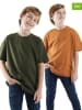 Denokids 2er-Set: Shirts in Hellbraun/ Khaki