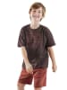 Denokids 2-delige outfit bruin/lichtbruin
