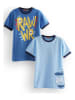 Denokids 2er-Set: Shirts in Blau/ Hellblau