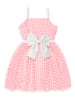 Denokids Kleid in Rosa/ Weiß
