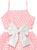 Denokids Kleid in Rosa/ Weiß