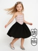 Denokids Kleid in Rosa/ Schwarz