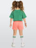 Denokids 2tlg. Outfit in Grün/ Orange