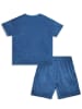 Denokids 2-delige outfit blauw