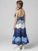 Denokids Kleid in Blau/ Weiß