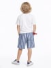 Denokids 2-delige outfit wit/blauw