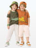 Denokids 2-delige set: shirts kaki