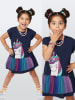 Denokids Jurk donkerblauw