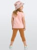 Denokids 2-częściowy zestaw w kolorze jasnoróżowo-jasnobrązowym