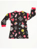 Denokids Kleid "Good Vibes" in Schwarz/ Bunt