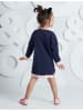 Denokids Kleid "Cats" in Dunkelblau/ Bunt