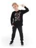 Denokids 2tlg. Outfit "Skull" in Schwarz/ Anthrazit