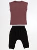Denokids 2tlg. Outfit in Schwarz/ Braun