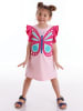 Denokids Jurk "Butterfly" lichtroze