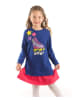 Denokids Jurk donkerblauw