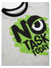 Denokids 2tlg. Outfit "No Task" in Grau/ Schwarz