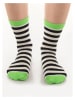 Denokids 2er-Set: Socken "Pirates" in Schwarz/ Grün