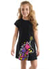 Denokids Kleid "Unicorn Splash" in Schwarz