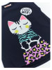 Denokids 2-delige outfit "Jungle Cat" donkerblauw/paars