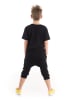 Denokids 2-delige outfit "Basketball" grijs/zwart