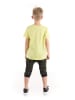 Denokids 2-delige outfit "Explorer Wolf" geel/grijs