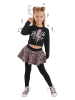 Denokids 2-delige outfit "Rok Life" zwart