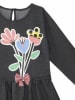 Denokids Jurk "Flower Bouquet" antraciet