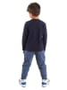 Denokids 2-delige outfit "Fragile" donkerblauw