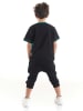 Denokids 2tlg. Outfit "Finish" in Schwarz/ Grün
