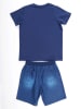 Denokids 2tlg. Outfit "Space Explorer" in Blau