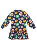 Denokids Jurk "Flowers Girl" donkerblauw