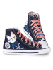 Denokids Sneakers "Forest Cat" zwart
