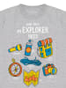 Denokids 2tlg. Outfit "Explorer in Grau/ Blau