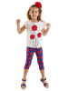 Denokids 2-delige outfit wit/blauw