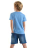 Denokids 2-delige outfit blauw