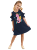 Denokids Kleid "Seahorse" in Dunkelblau