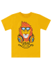 Denokids 2-delige outfit "Lion" geel/zwart