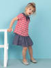 Denokids Rok blauw