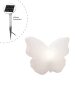 8 seasons Lampa solarna "Shining Butterfly" w kolorze białym - 55 x 40 cm