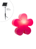 8 seasons Solarlamp "Shining Flower" roze - (H)36 x Ø 40 cm