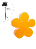 8 seasons Solarlamp "Shining Flower" geel - (H)36 x Ø 40 cm