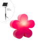 8 seasons Solarlamp "Shining Flower" roze - (H)55 x Ø 60 cm