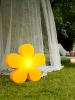 8 seasons Led-decolamp "Shining Flower" geel - (H)55 x Ø 60 cm