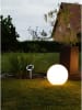 8 seasons Lampa dekoracyjna LED "Shining Globe" w kolorze białym - wys. 38,5 x Ø 38,5 cm
