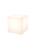 8 seasons LED-Dekoleuchte "Shining Cube" in Weiß - (B)33 x (H)33 x (T)33 cm 